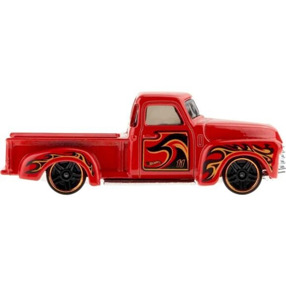 Hot Wheels 10-Pack Set of 10 Toy Trucks in 1:64 Scale Mix of Officially Licensed - Picture 3 of 7